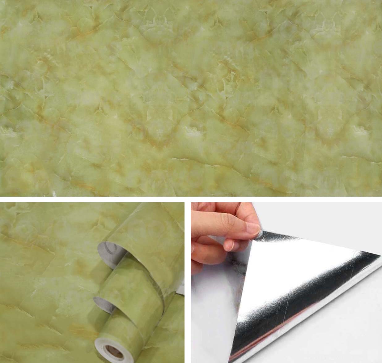 Miniatura 2 de Papel Vinilo Adhesivo Brillante VA-17446